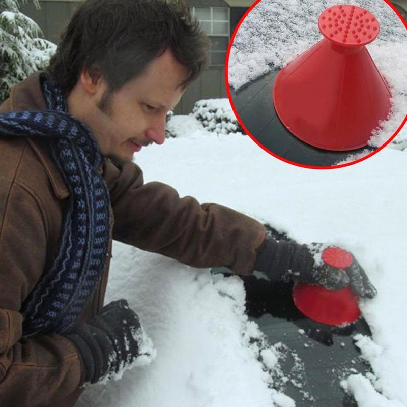 Auto Auto Magie Schnee Entferner Eis Schaber Kegel Enteisung Kegel Eis Schaber Fenster Windschutzscheibe Öl Trichter Schaufel Fenster Schaber