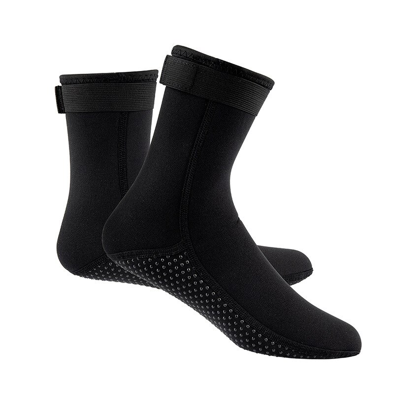 3mm Neopren Tauchen socken Super-elastische nicht-Unterhose tauchen flossen Anti-kratzen socken Schwimmen Schnorcheln speerfischen socken