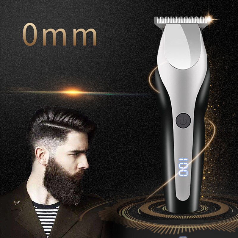 100-240 Haar Haarschneidemaschine kabellos Elektrische Haar Trimmer 0 mm Haar Schneiden Maschine BCeard Trimmer Wiederaufladbare