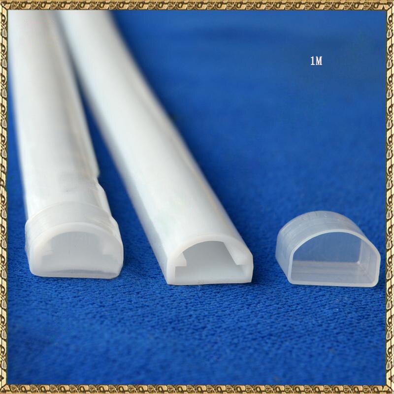 1pc licht streifen rohr für kosmetik schmuck vitrine automobil hause dekoration flexibel LED Neon- seil rohr führte licht