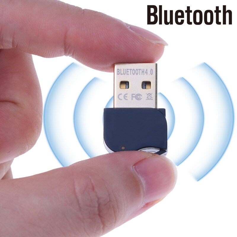 Kebidumei Mini USB Bluetooth 4,0 Adapter kabellos Bluetooth Empfänger Unterstützung für Sieg 10 8 7 für Computer PC Freies fahrer