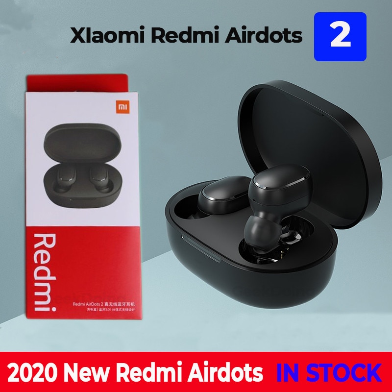 Original Xiaomi Redmi AirDots 2 AirDots S AirDots Grundlegende Ture kabellos Bluetooth Kopfhörer Lärm die Ermäßigung Kopfhörer Stereo Ohrhörer