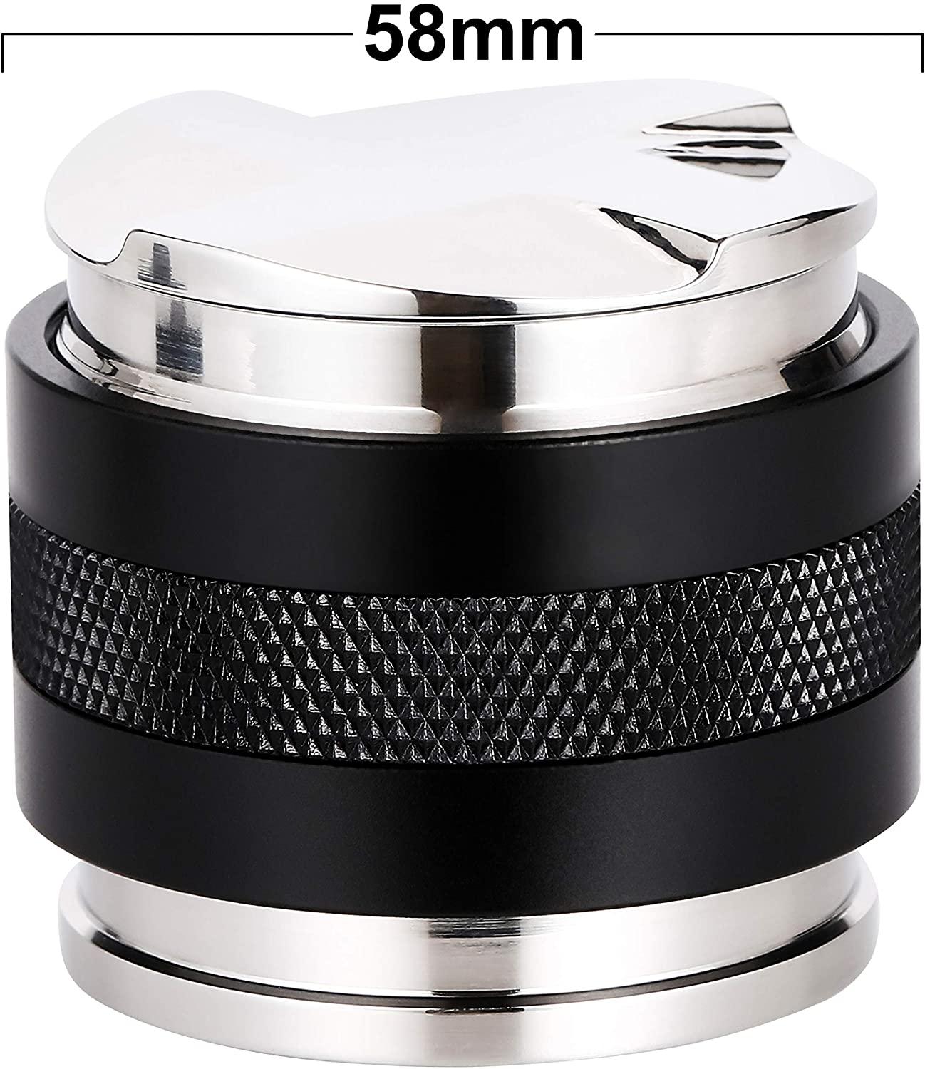 51/53/58mm Kaffee Verteiler/leveler & manipulieren Kaffee Verteiler/leveler Werkzeug, Espresso Verteiler Einstellbar Tiefe Sowohl Seiten