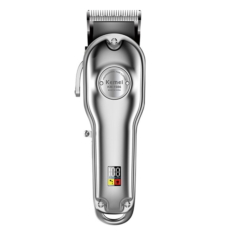 Profi wiederaufladbare haar Haarschneidemaschine Barbier alle metall haar Trimmer für männer Kabel und kabellos elektrische haar schneiden maschine haarschnitt