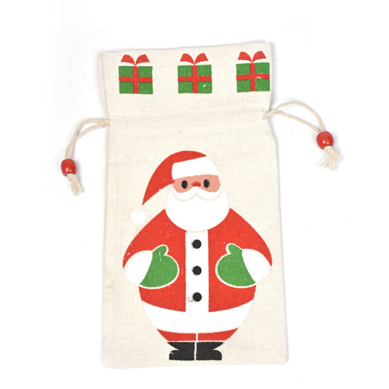 Weihnachten Taschen Santa Claus Süssigkeit Taschen Hause Dekorationen Hängen Anhänger Verpackung Taschen Weihnachten Dekoration Frohes Neues Jahr