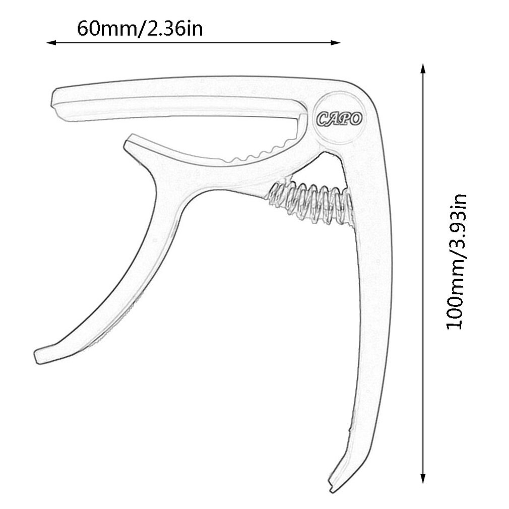 Gitarre Capo Leichte Gitarre Capo Volk Akustische Elektrische Gitarre Capo Gitarre Instrument Zubehör Guitarra Heimat Gerät Par