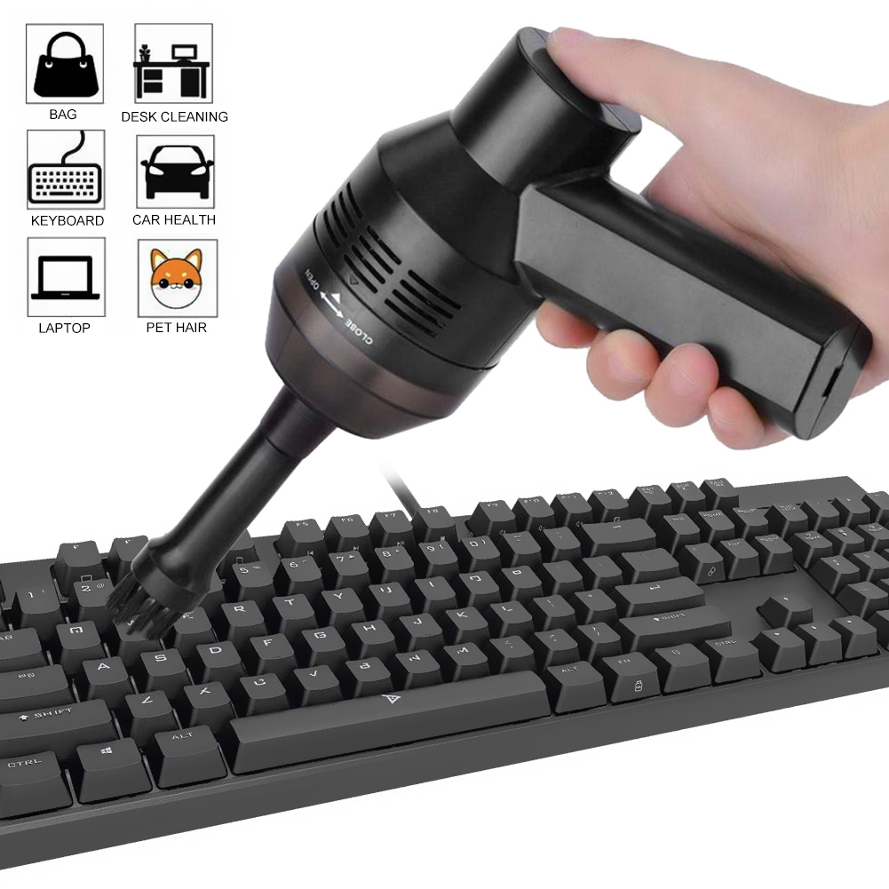 Computer Tastatur Büro Computer Reiniger Tastatur Bürste Reinigen Computer Werkzeug Staubsauger Tragbare Elektrische für Dämmerung Klavier Auto