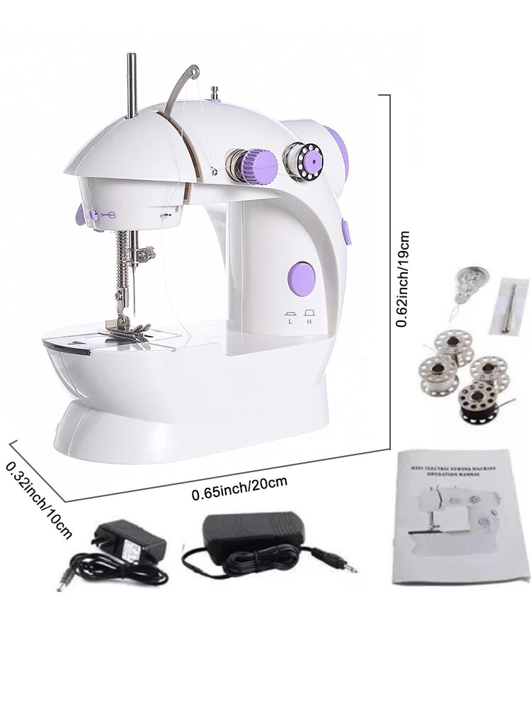 202 haushalts Mini nähmaschine multi funktionale kleine Schreibtisch automatische näHenne maschine für Hausgemachte kleidung Ausbessern kleidung