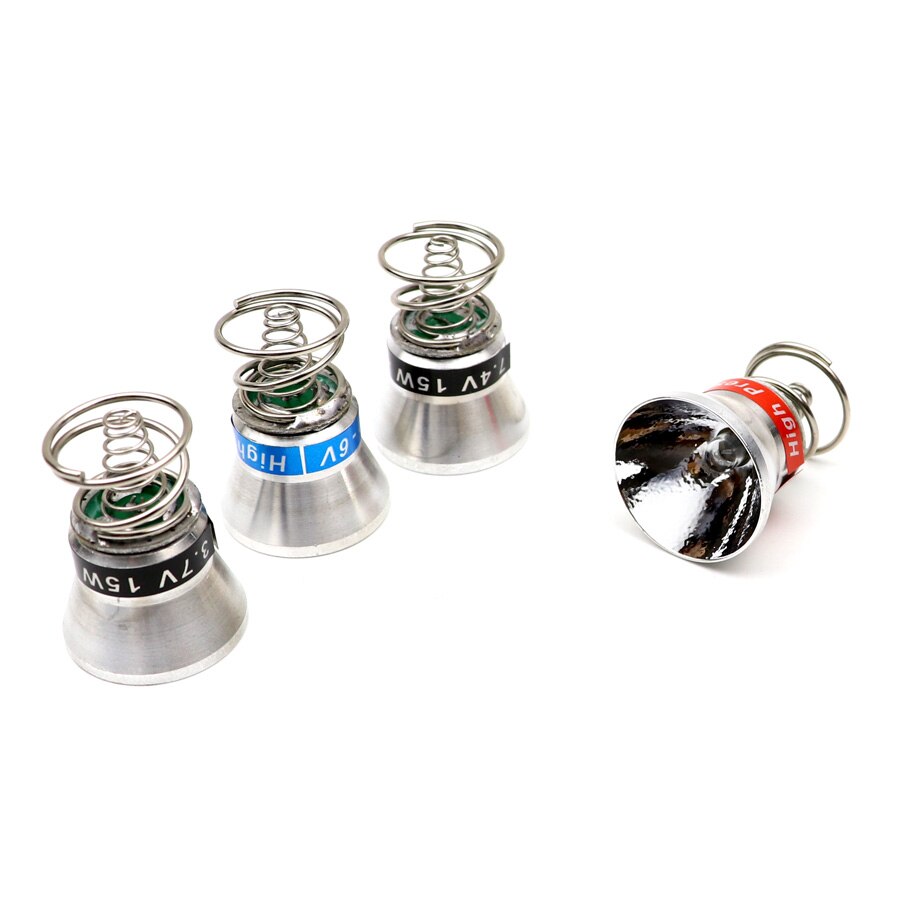 3V 3,7 V 6V 7,4 V 9V 12V 14V Xenon Lampe Kappe Birne P60 -in Modul OP Reflektor Dia. 26,5mm für LED Taschenlampe Licht Lampe
