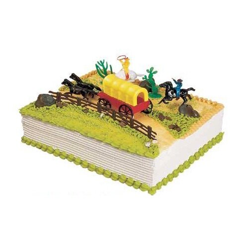Cowboy Themen Indische Stamm thematisiert Kuchen-Terrarium Objekt