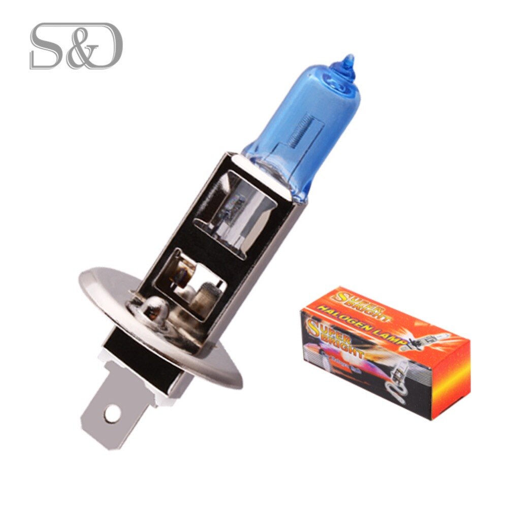 2 stücke H1 Super Helle Weiße Nebel Halogenlampen 100 W Auto Scheinwerfer Lampe Lichter 12 V Auto Styling Auto lichtquelle parkplatz Auto