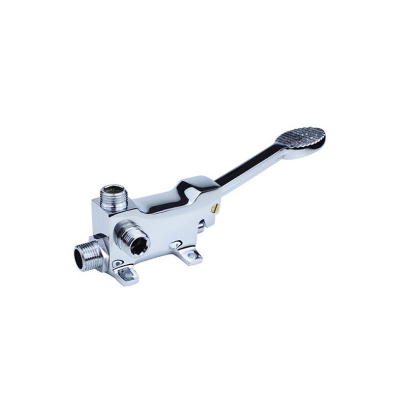 Pedal wasserhahn schalter ventil Pedal becken wasserhahn Labor fuß wasserhahn