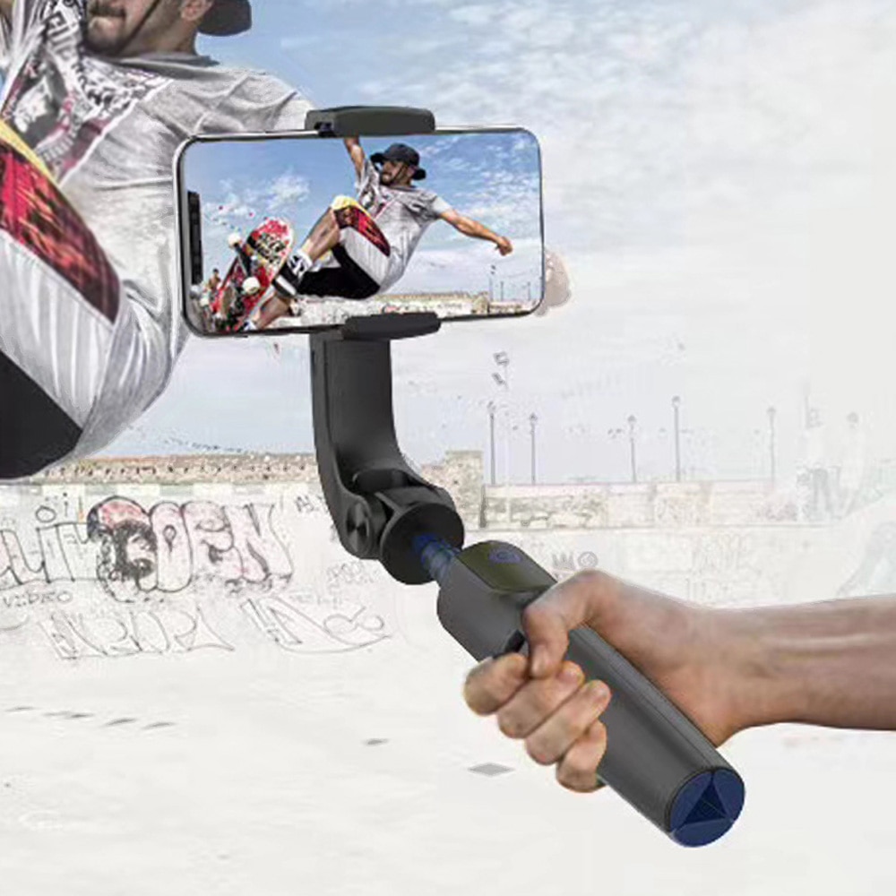 Handheld Anti-Schütteln Selfie Stock Gimbal Video Stabilisator Fernbedienung Bluetooth Stativ Selfie Stock Für Samsung S8 S9 S10 S20 Plus