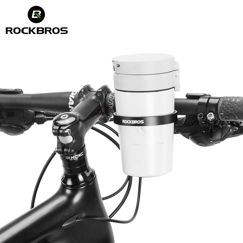 ROCKBROS Fahrrad Lenker Tasse Halfter Multi-Weg Montieren für Pendler Rennrad Fahrrad Dampf Lenker Flasche Halfter Aluminium Legierung