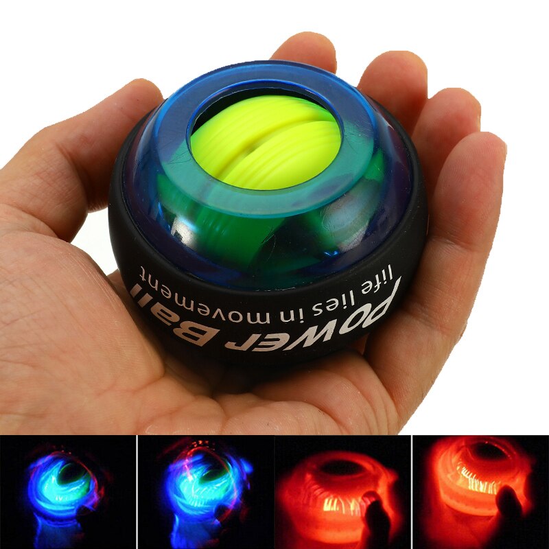 LED Handgelenk Ball Trainer Entspannen Gyroskop Ball Muskel Energie Ball Kreisel Arm Trainer Handgelenk-stärkungsmittel-Ball Fitness Ausrüstungen