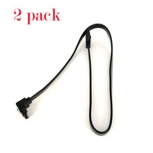 2Stck SATA 3,0 III SATA3 6 Gb/s SSD Festplatte Daten Direkt/Rechten Winkel Kabel Professionelle Fabrik Preis J10