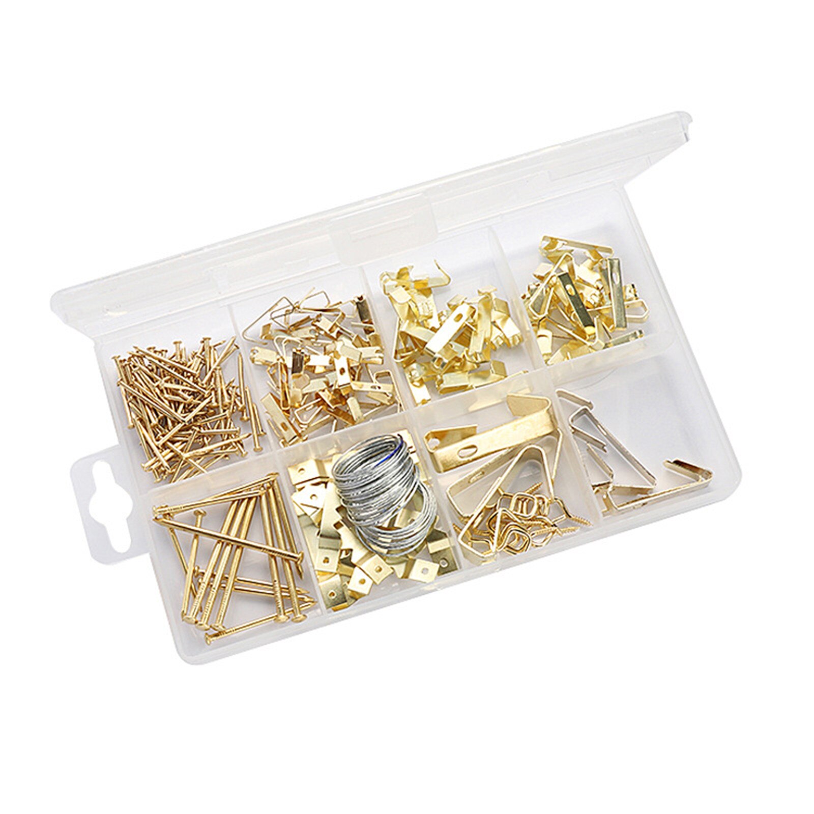 Aufhänger Bilder Hängen 200 Stück Bild Haken Hängen Haken Sortiment Bausatz Bild Rahmen für Hängen Bild Rahmen T