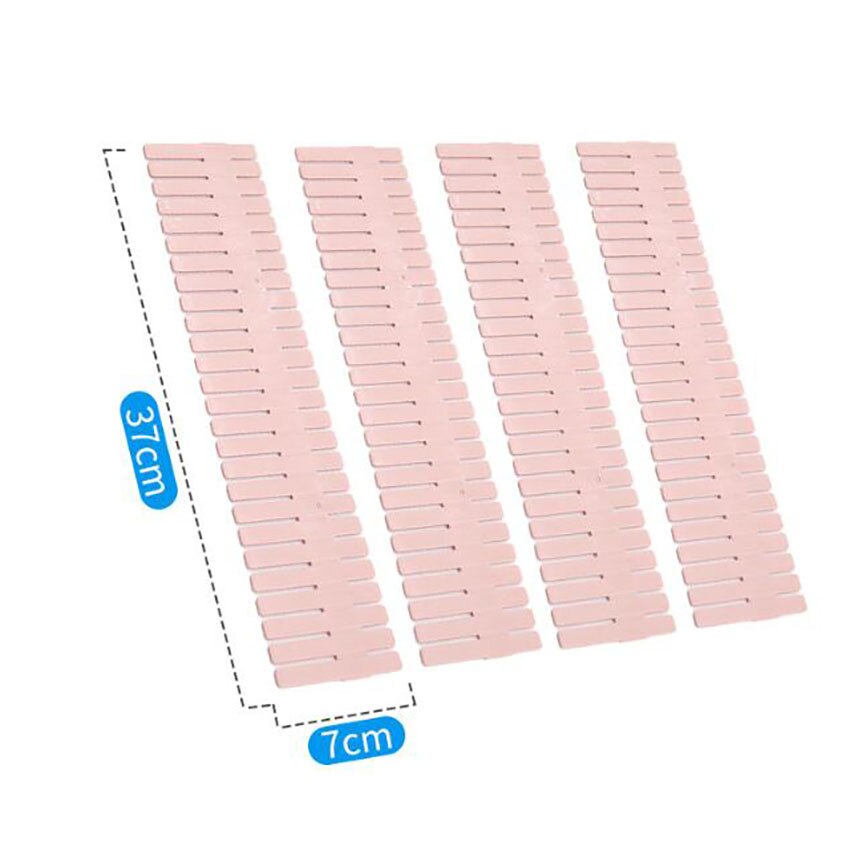 4 Teile/satz Lagerung Schubladen Teiler Hause Kosmetische Kleiden Socken Lagerung verwöhnen DIY Freie Kombination Partition Bord Lagerung Schubladen