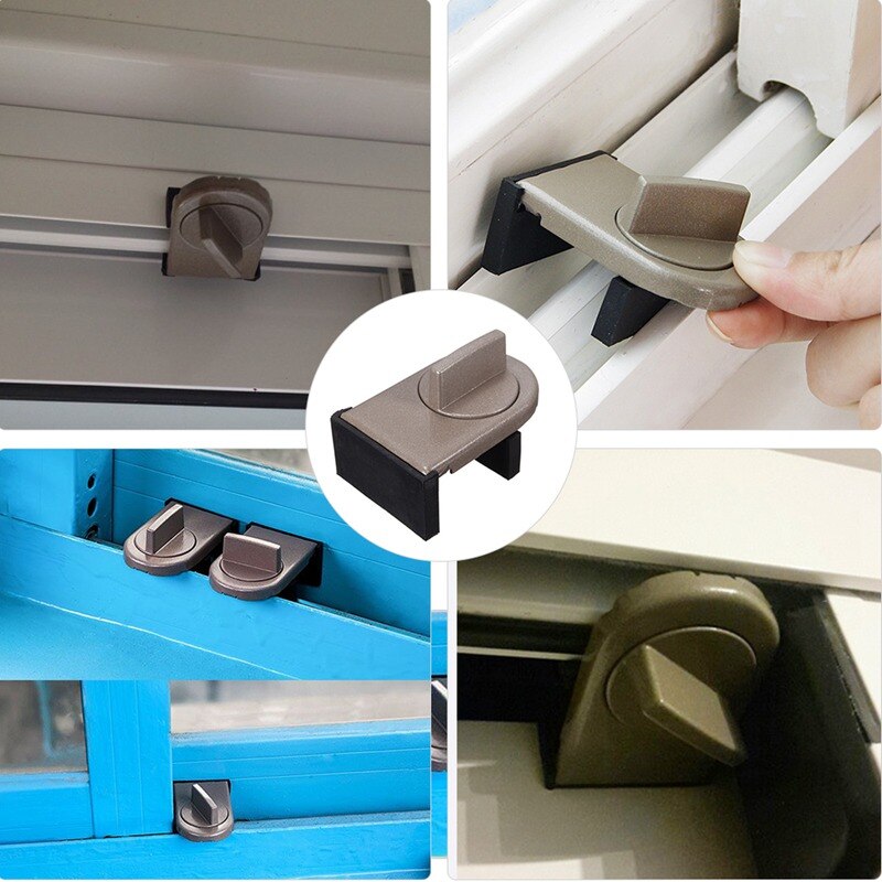 Fenster Sicherheit Schärpe Schloss Schiebe Sicherheit Begrenzer sperren Stopp Tür Restrictor Art Sicherheit Anti-Diebstahl Schlösser Heimat Hardware-