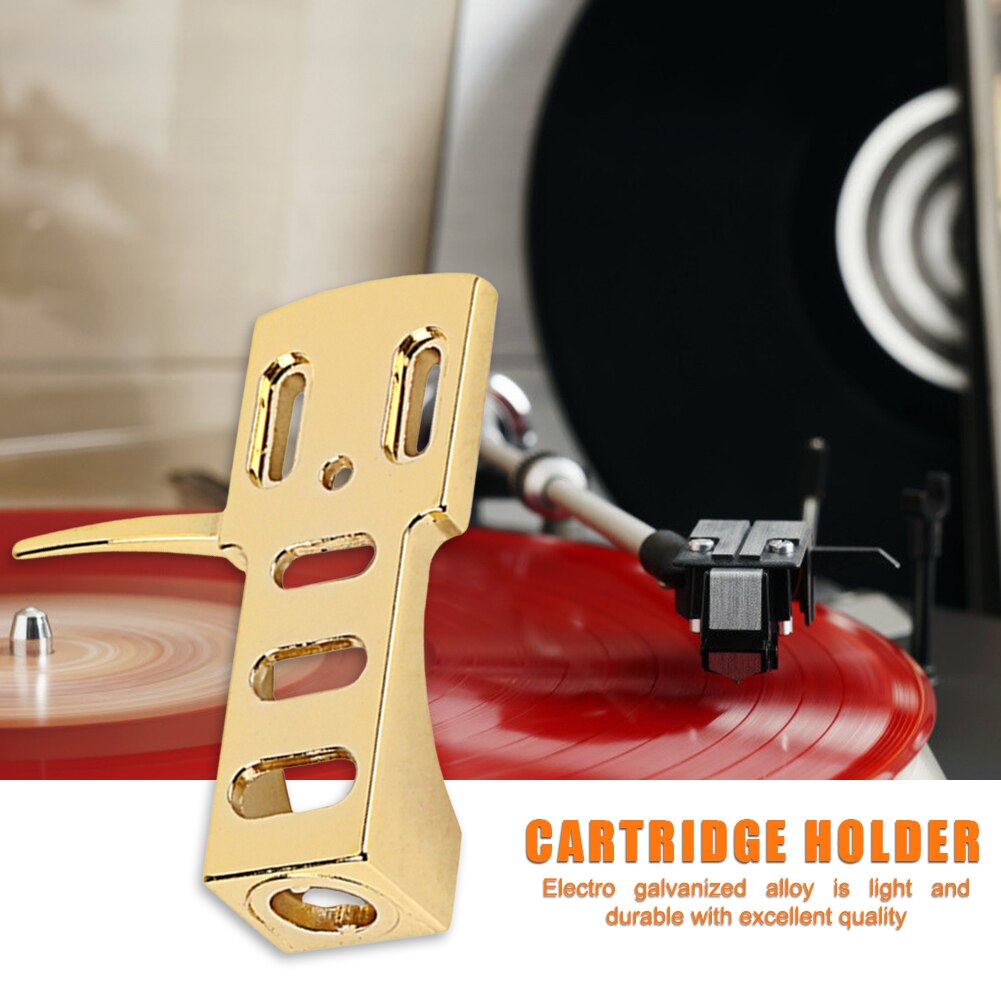 DIY Ersatz Aluminium Legierung Plattenspieler Phonographen Phono Patrone Kopfhörer Rekord Spieler Zubehör Musik Zubehör