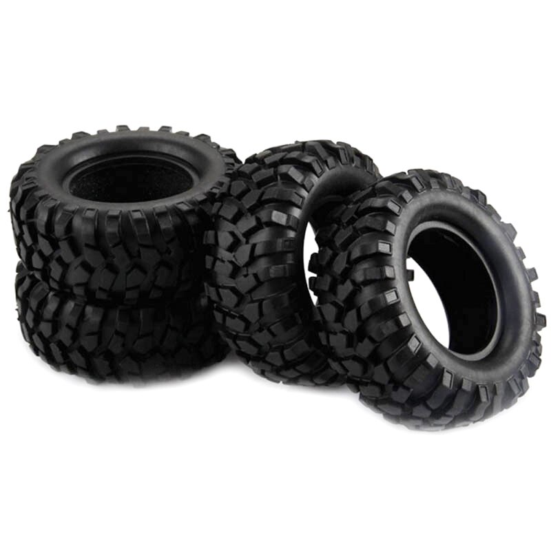 4Stck 1,9 zoll Gummi Reifen 1,9 Rad Reifen 96X40MM für 1/10 RC Raupe Traxxas TRX4 axial SCX10 III AXI03007 90046