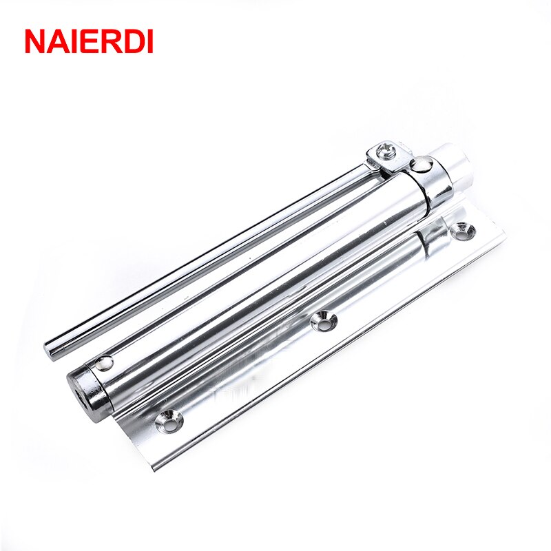 NAIERDI Einstellbar 45 kg Aluminium Tür Näihr Licht Feuerschutz Tür Haushalt Mit Automatische Tür Frühling Festigkeit Tür Gewicht