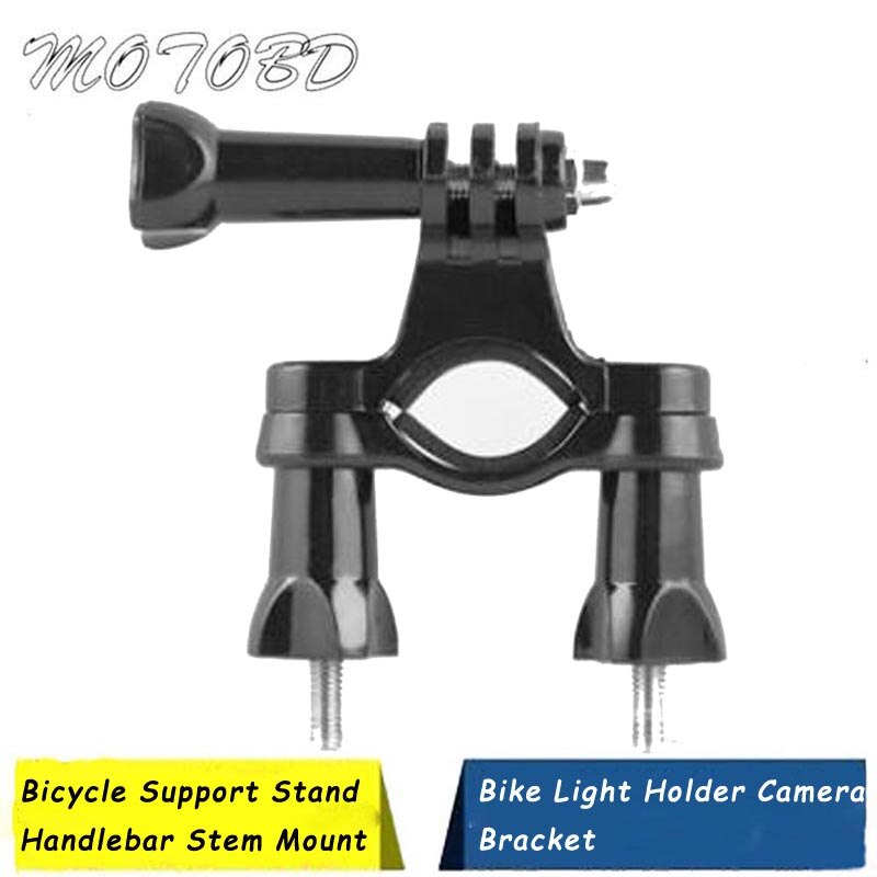 Neue Fahrrad Unterstützung Stehen Lenker Stengel Berg Fahrrad Licht Halfter für Held4s 3 + 2 4K Kamera Zubehör