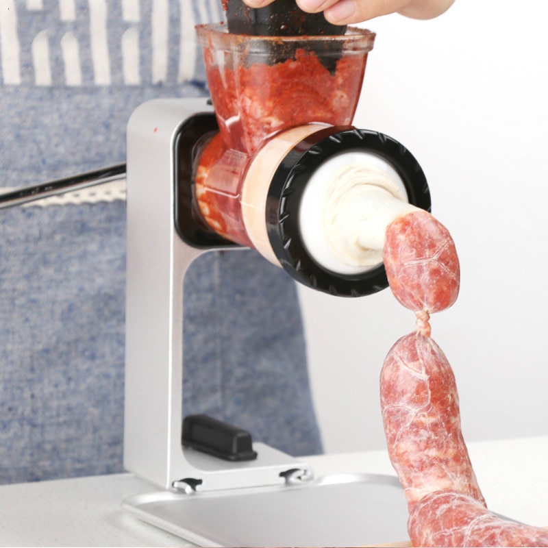 Hand-gekröpft fleisch wurst maschine multi-funktion haushalt manuelle fleischwolf hackfleisch fleisch/gemüse/ gewürze