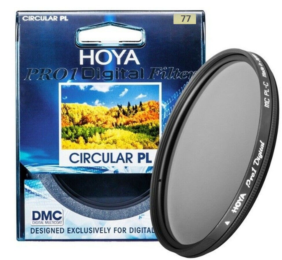 HOYA Profi1 Digital CPL 77mm Zirkularpolfilter Polarisator Filter Profi 1 DMC CIR-PL Multicoat für Kamera Objektiv