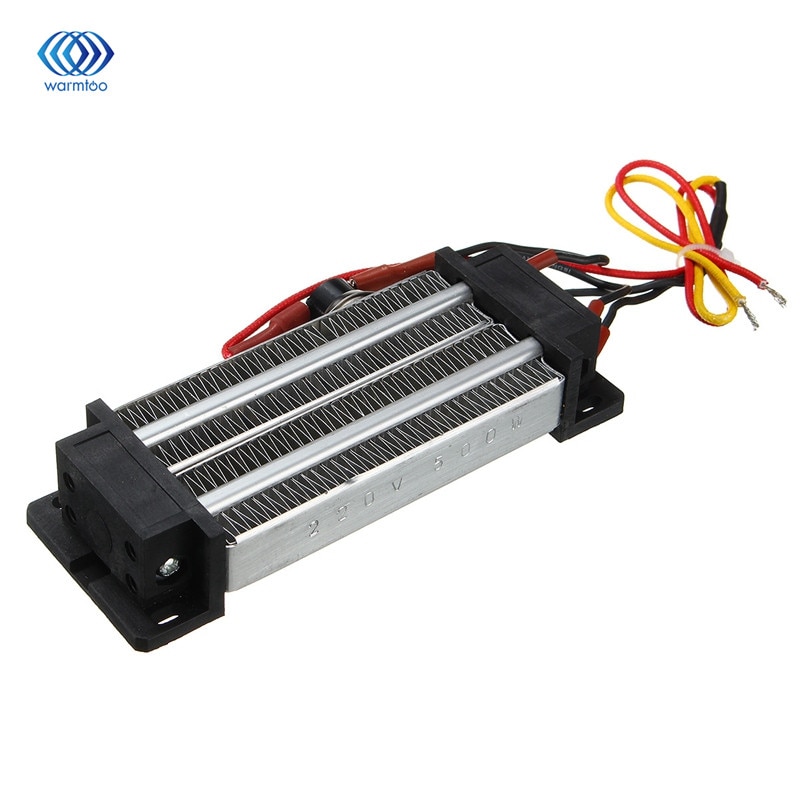AC 220V 500W Elektrische Keramik Thermostat PTC Heizelement Heizung Oberfläche Isolierung Konstante Temperatur Heizung