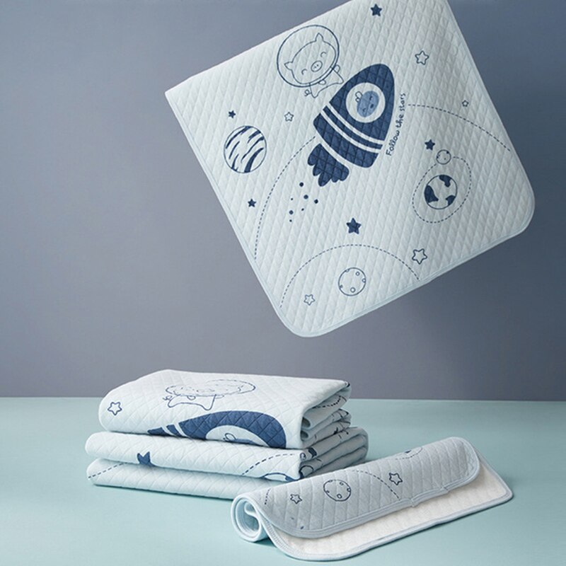 Baby Windel Ändern matt Baby Ändern Pad Atmungsaktive Baby Matratze Wasserdichte Windel Neugeborenen wiederverwendbar Kleinkind baumwolle Urinal matt