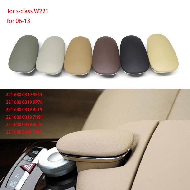 Für Mercedes-Benz S-klasse W221 Auto telefon abdeckung armlehne Kasten telefon festen deckel 221 680 0319