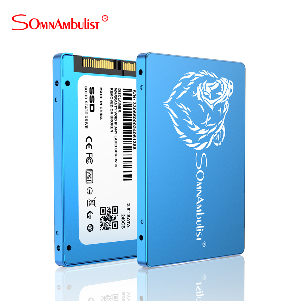 Somnambule Metall Großen Braunen Bär SSD 2,5 ''SATA3 Hdd SSD 120gb ssd 240gb 480gb SSD 960GB Interne fest Zustand Antrieb Laptop Des