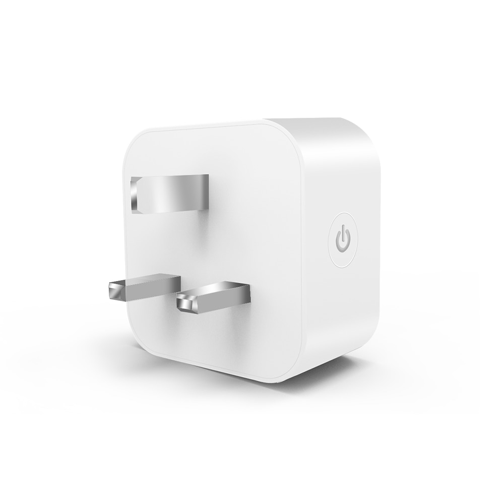 UK Stecker Mini WiFi Clever Steckdose zeitliche Koordinierung AUF/aus Energie Überwachung APP Fernbedienung 16A Kompatibel mit iOS Android System