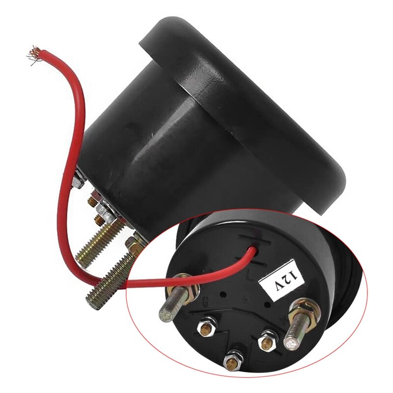 12V 52mm 2 zoll E-1/2-F Marine Kajak Stiefel Heizöl Panzer Füllstandsanzeige Anzeige