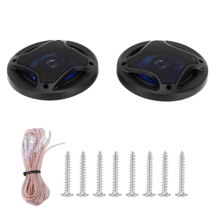1 paar Blau Schwarz Farbe Hifi Auto Stereo Musik Audio- Auto Koaxial-lautsprecher Lautsprecher oto aksesuar