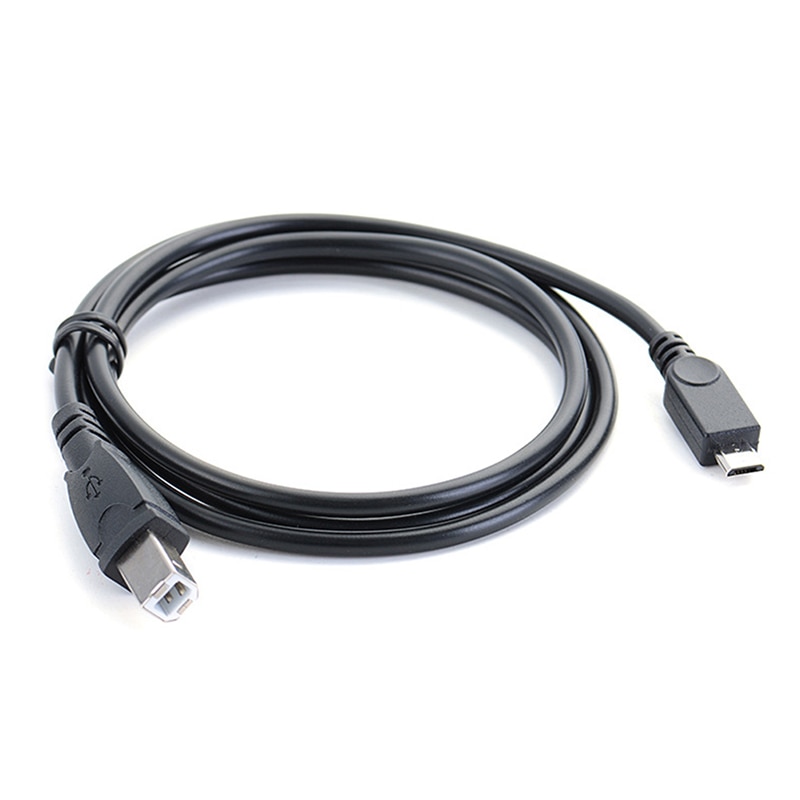 1m Mikro USB Stecker Auf Typ B Stecker Daten OTG Kabel Für Handy, Mobiltelefon Tablette Drucker