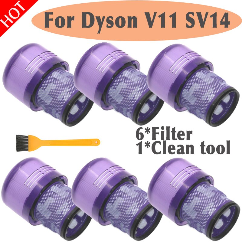 Zubehör Filter für Dyson V11 Drehmoment Stock kabellos Stock Staubsauger Sv14 Zyklon Ebene absolut Ersatz Teile Hepa