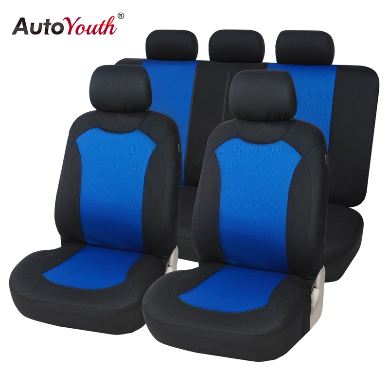 AUTOYOUTH Neue Auto Sitz Abdeckung Jacquard Stoff 3 farben Universal- Sitzbezüge Auto Sitz Schutz Innen Zubehör Auto Styling