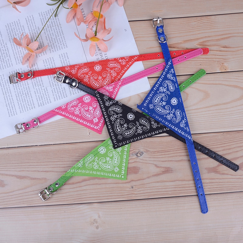 1PC HandsomePet Hund Schal Halsbänder Einstellbare Welpe Dreieckigen Bandana Haustier Hund Katze Krawatte Kragen Freies