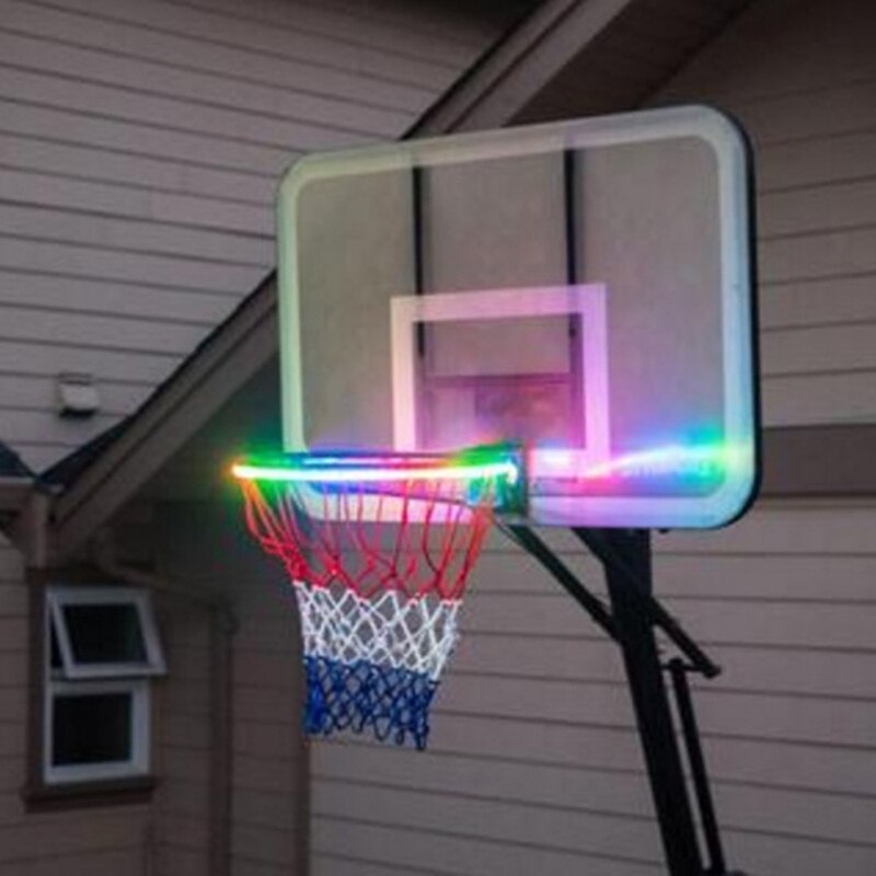LED Korb Induktion Licht draussen Hohe Präzision Induktion Farbwechsel LED Licht Basketball Rand Lampe Streifen Basketball Lampe