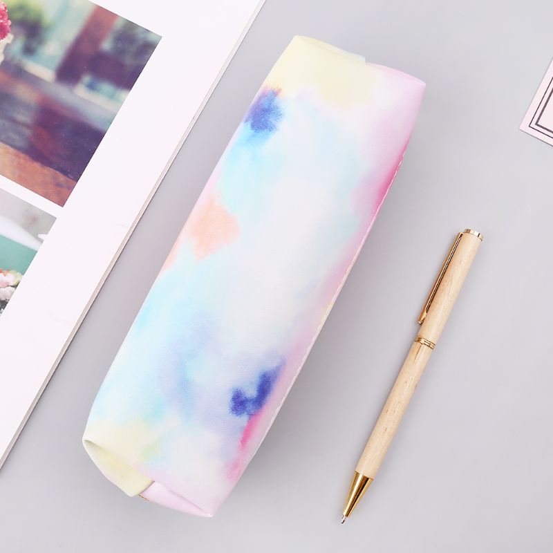 Kawaii Bleistift fallen Bunte Rosa machen-hoch Kosmetik Tasche Stift Kasten Lagerung Beutel fallen Schule Liefert Schreibwaren