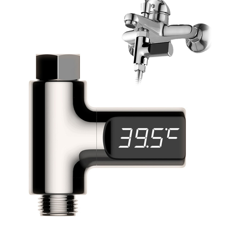 YR-1 LED-anzeige Heimat Wasser Dusche Thermometer Fluss Wasser Temperture Monitor LED-anzeige Dusche Thermometer