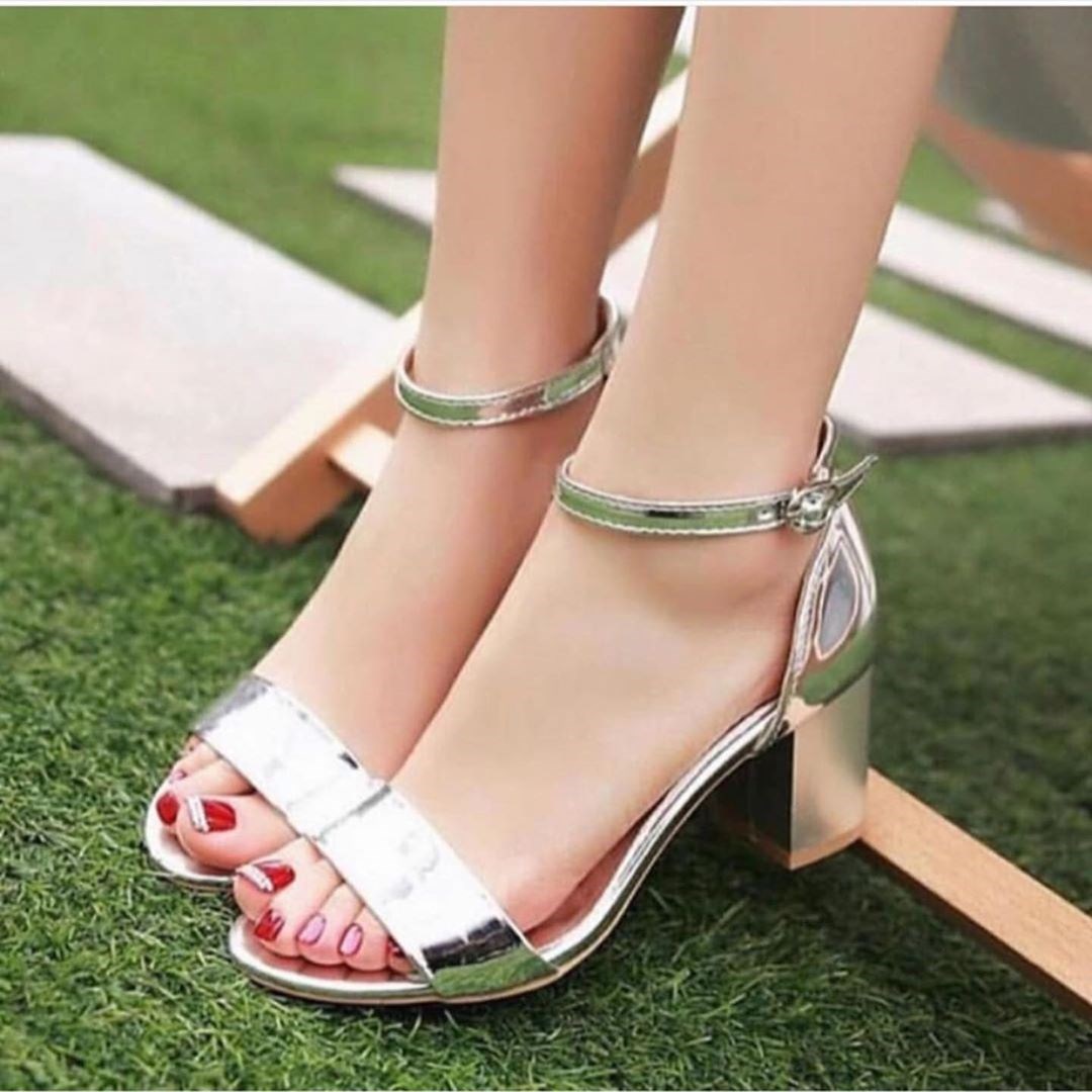 Mst-035 Silber glänzend Sommer Frauen Kleid Schuhe hoch Fersen Stiefel Schuhe Hochzeit mit Schuhe