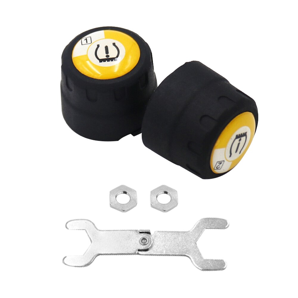 Niedrigen Energie APP Erkennung Motorrad Drahtlose Bluetooth Reifendruck Monitor TPMS Reifen Druck Überwachung System Bausatz