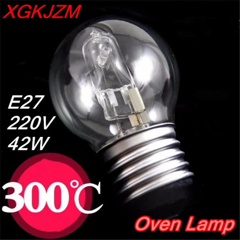 E27 40W Ofen Licht Lampe Halogenlampe Hohe Temperatur dampfer glühbirne 300 °C Birne Kommerziellen Ofen Erwärmung Schrank backofen lampe