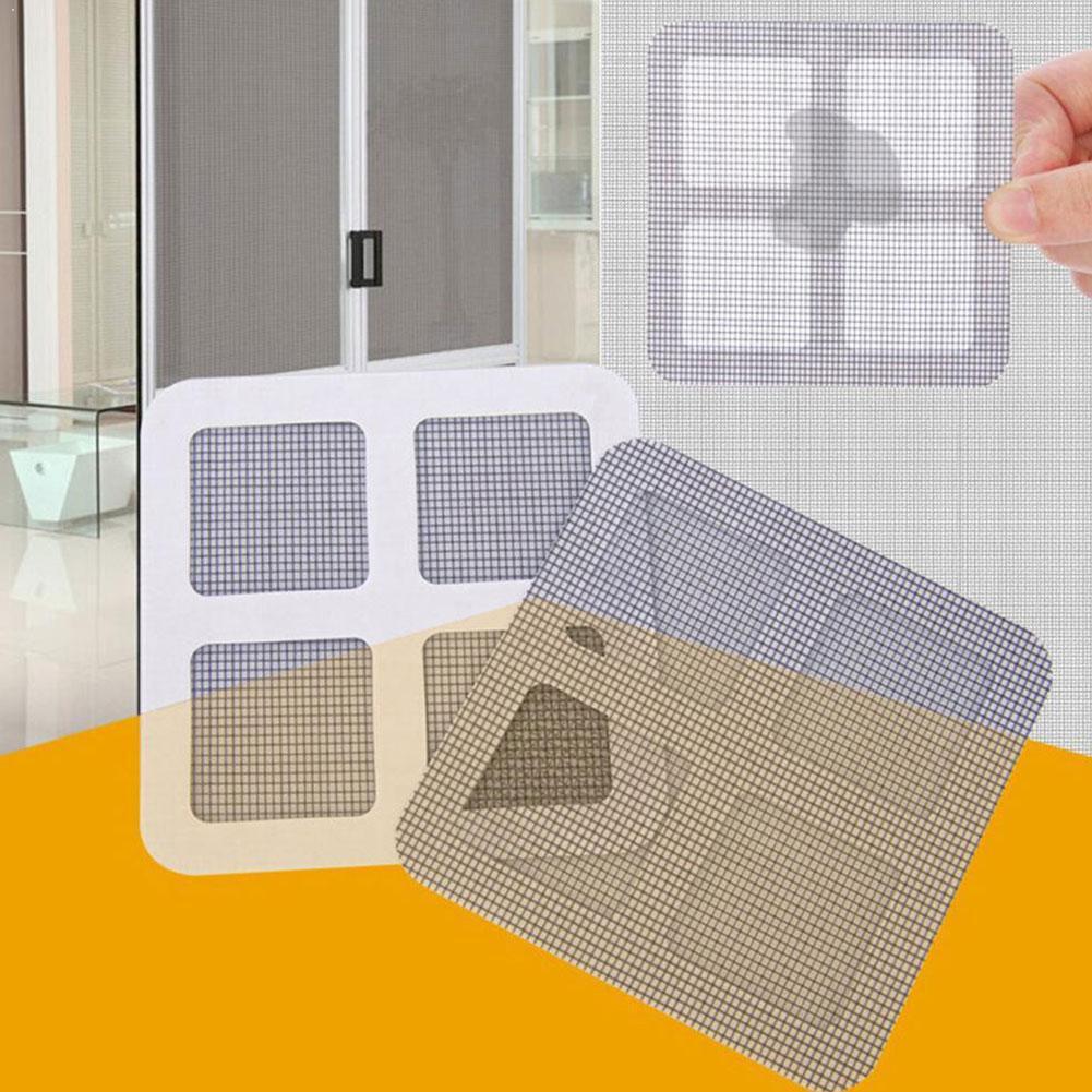 Fix Netz Fenster Hause Klebstoff Anti Moskito Fliegen Insekt Zauberstab Insekt Reparatur Gittergewebe Bildschirm Aufkleber Patch Fenster S6Y3