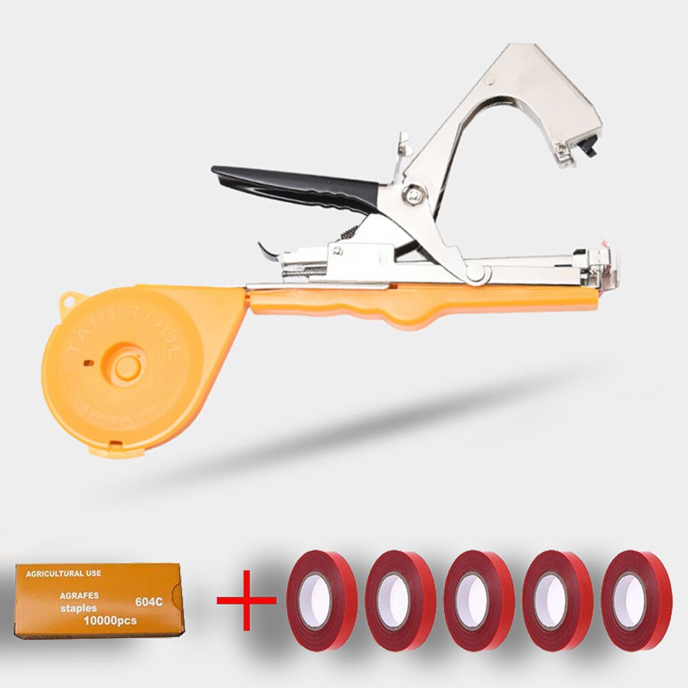 Garten Werkzeuge Anlage Binden Tapener Band Maschine Zweig Reben Hand Binden Maschine Gartenarbeit Bindung Gemüse Trauben Tomaten Gurke