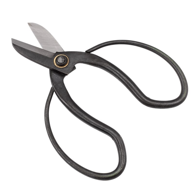 Bonsai Schere 6.7Zoll (170mm), Stahl Blume arrangieren Werkzeug, Bonsai Werkzeug scheren Werkzeug Schwarz