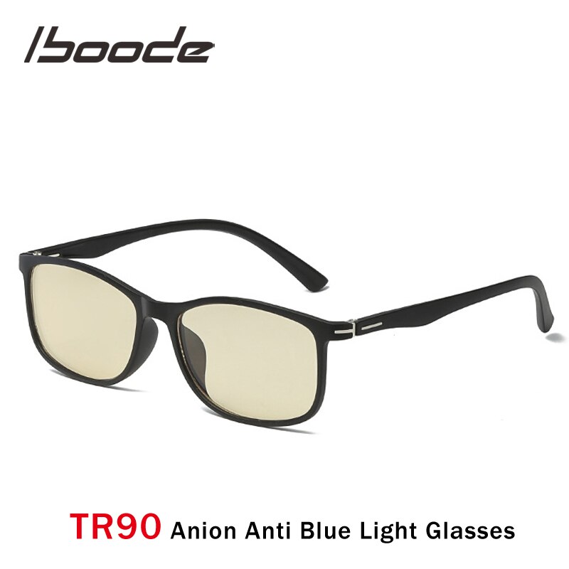 Iboode Anti Blau Licht Blockieren Gläser Ultraleicht TR90 retro Brille Anti Blau Strahl Augenschutz Computer Gläser unisex